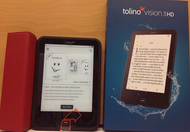 E-Book-Reader Tolino Vision 3HD