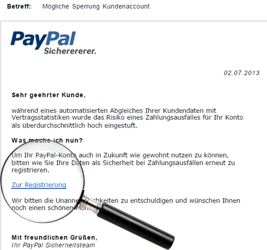 Paypal Phishing