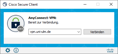 VPN Anmeldemaske VPN Anmeldemaske