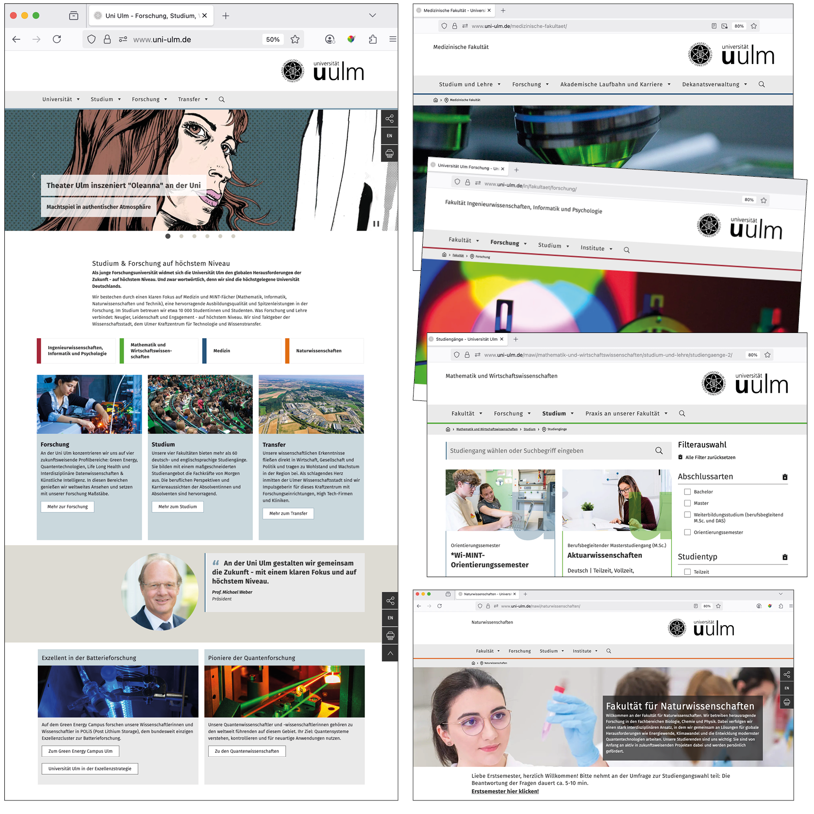 Websites Beispiele