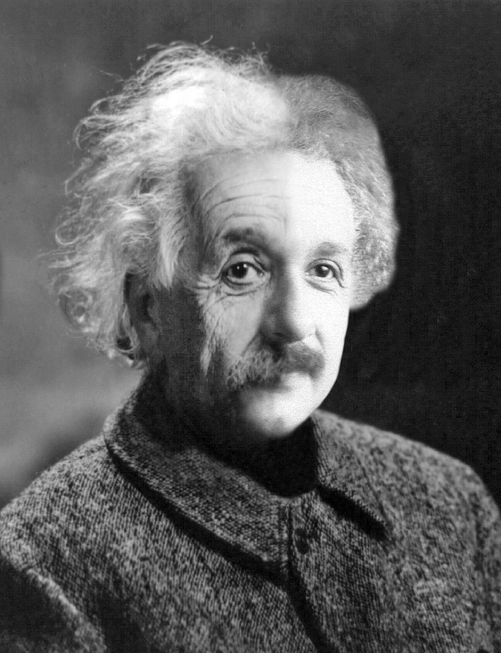 Albert Einstein- alt und jung zugleich