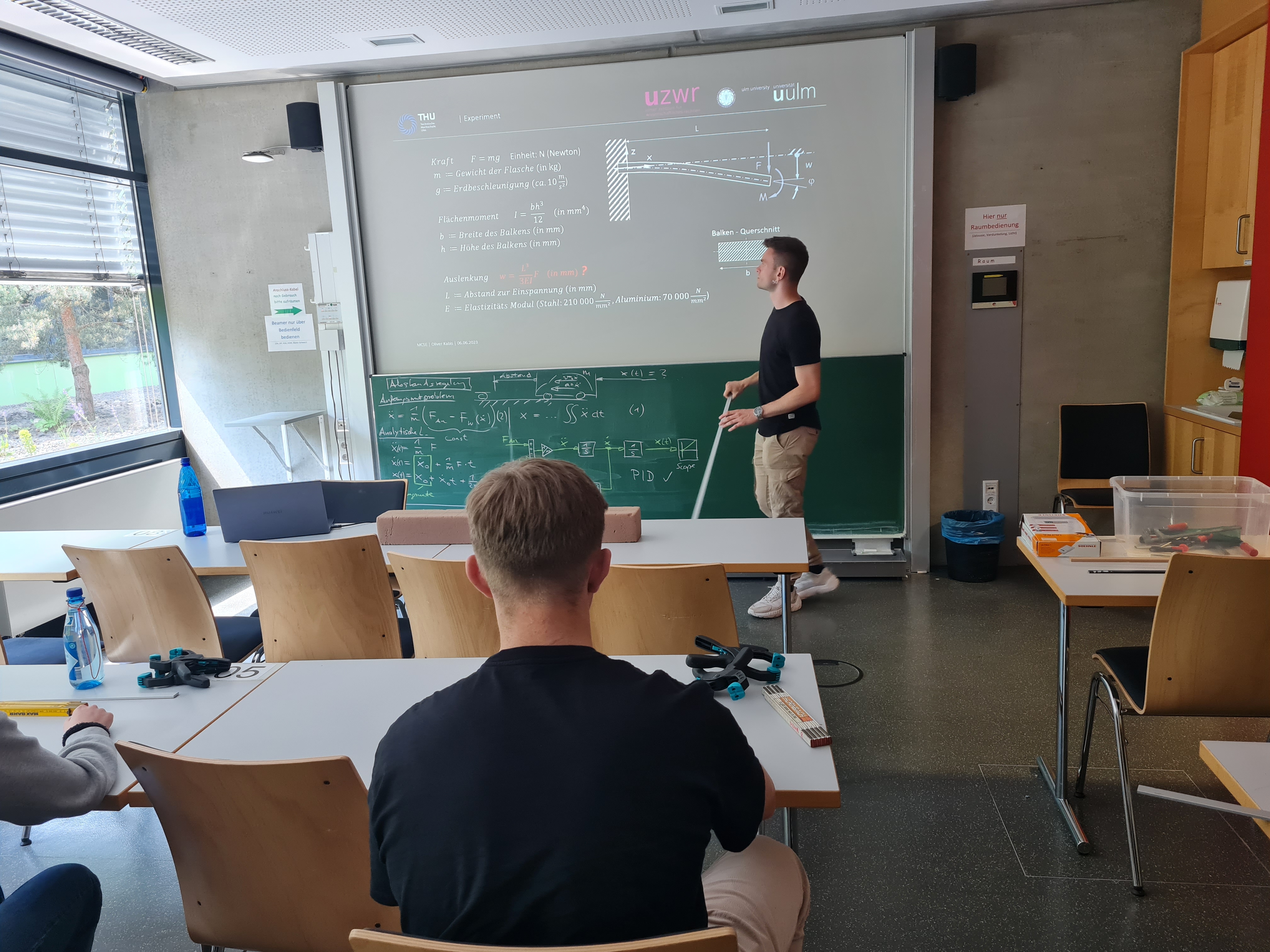 Oliver, ein Master-Student berichtet von seinen Projekten und erklärt Mathematische Modellbildung und Simulation