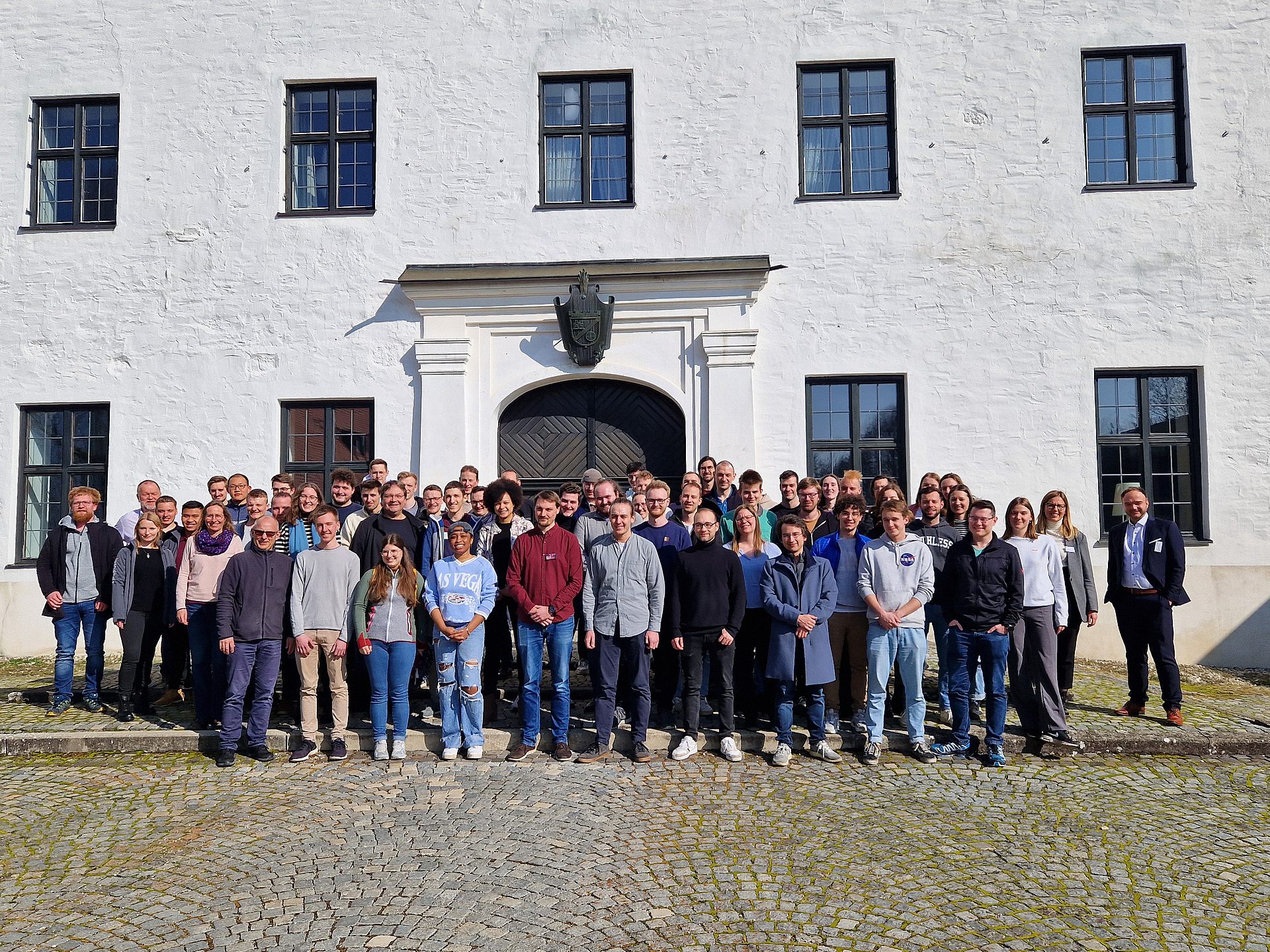 Gruppenbild Studierende CSE, Veranstwortliche im Studiengang, Alumni CSE, Firmenvertreter, u.a. - Workshop CSE 2024