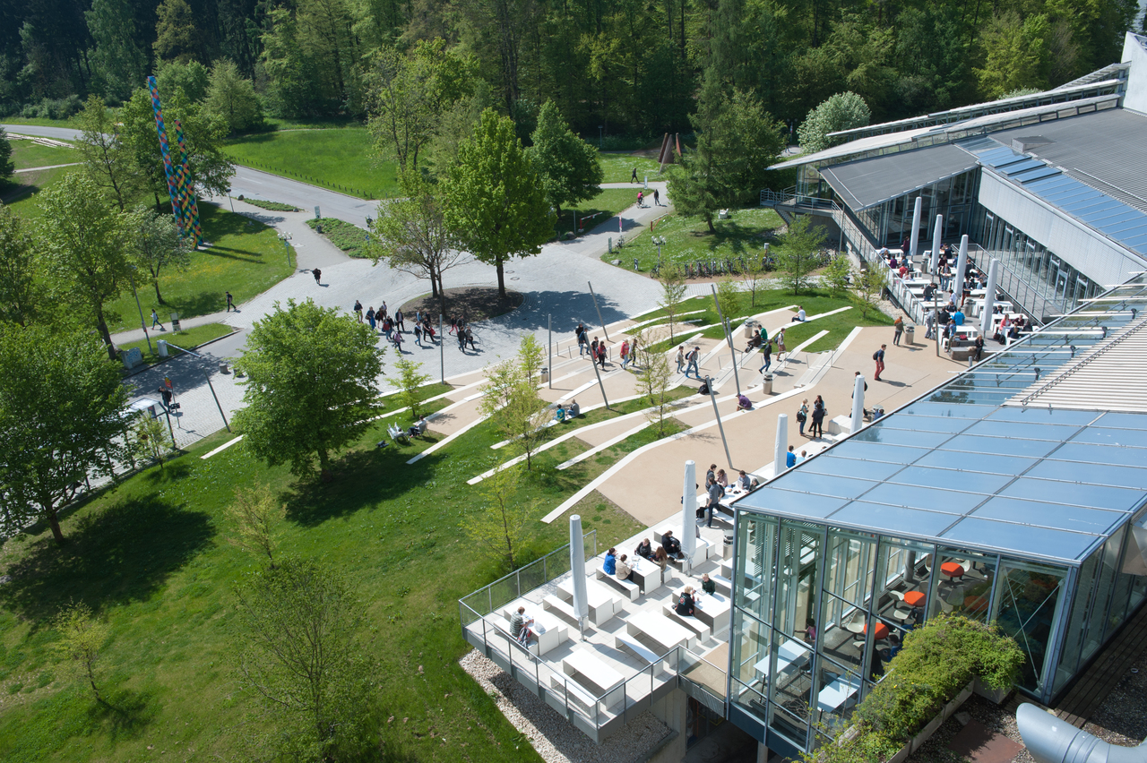 Blick auf die Uni-Süd