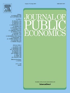 Cover Journal of Public Economics