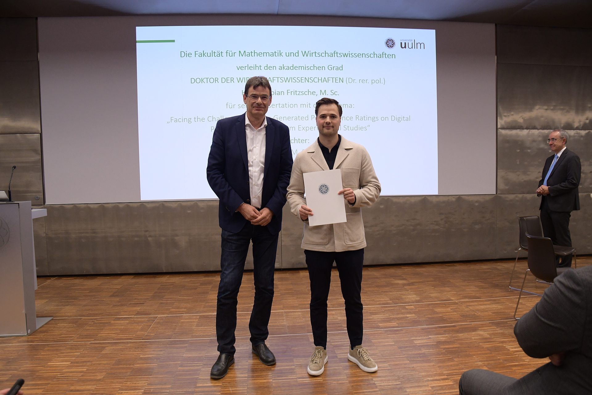 Promotion: Florian Fritzsche