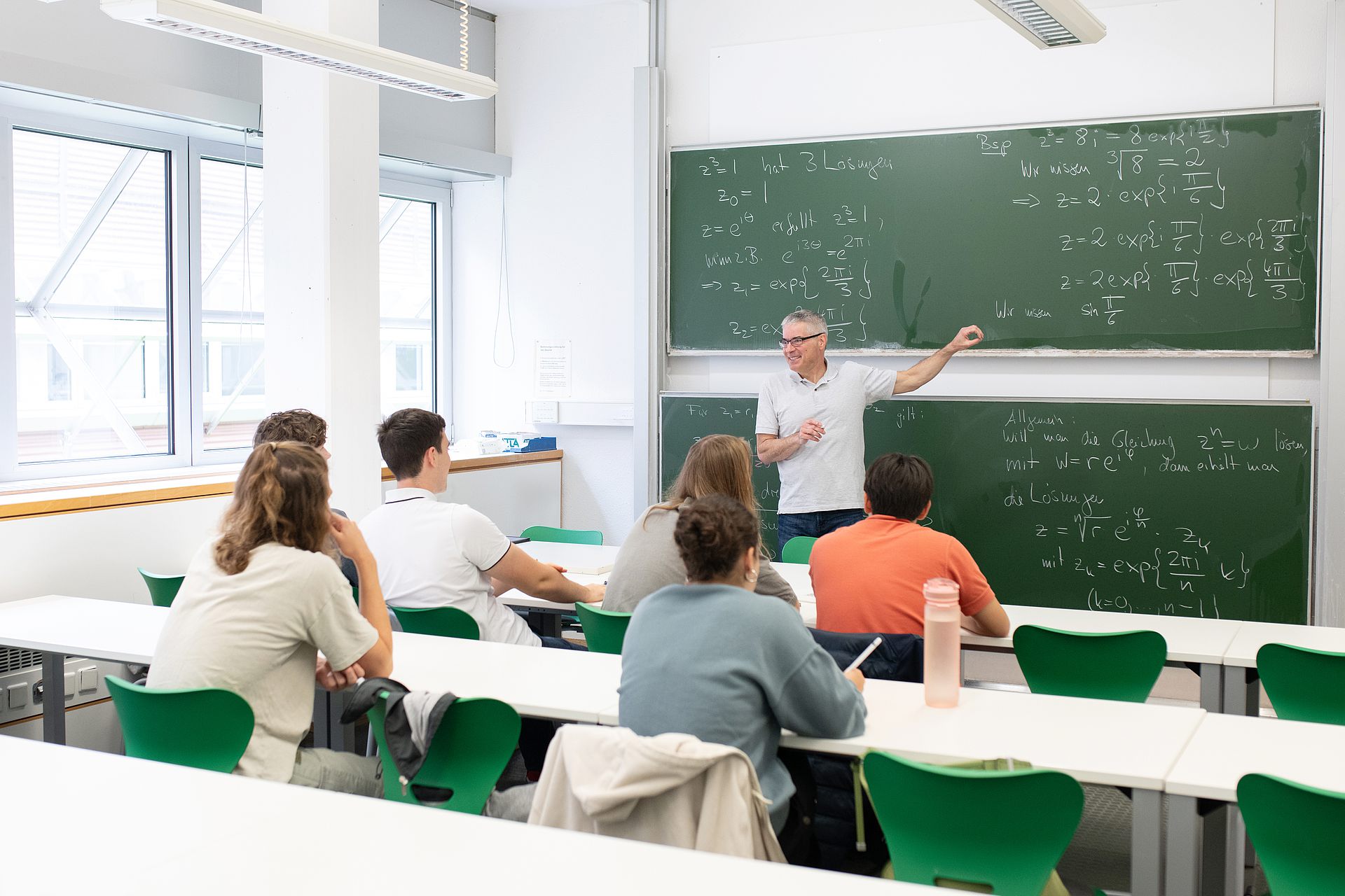 Studieninteressierte beim MaWi Summer Camp