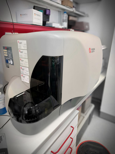 Picture of the flow cytometer Gallios