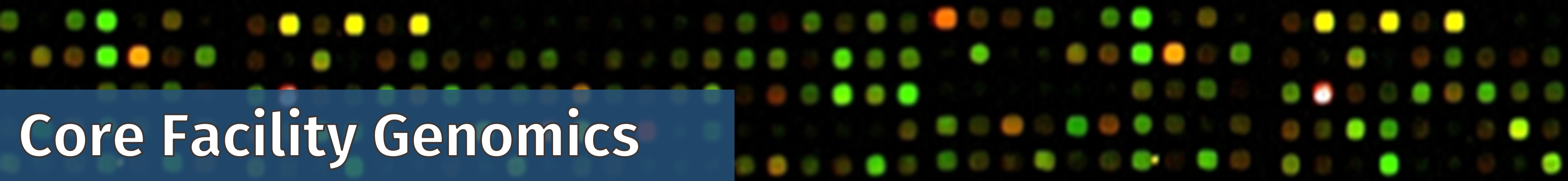 Bannertitel der CF Genomics Bannertitel der CF Genomics