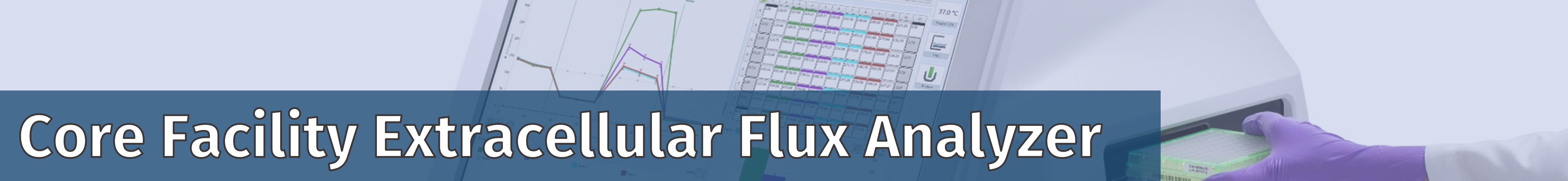 CF Extracellular Flux Analyzer banner title