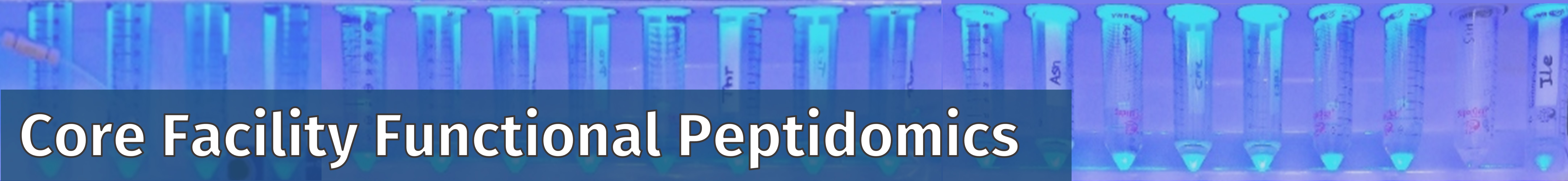 Banner der CF Functional Peptidomics