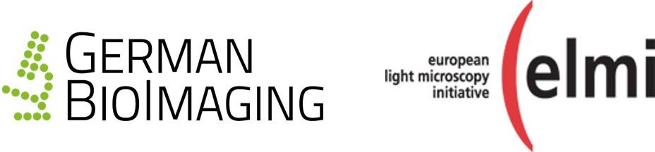 logos German Bioimaging & elmi