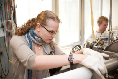 Students in lab