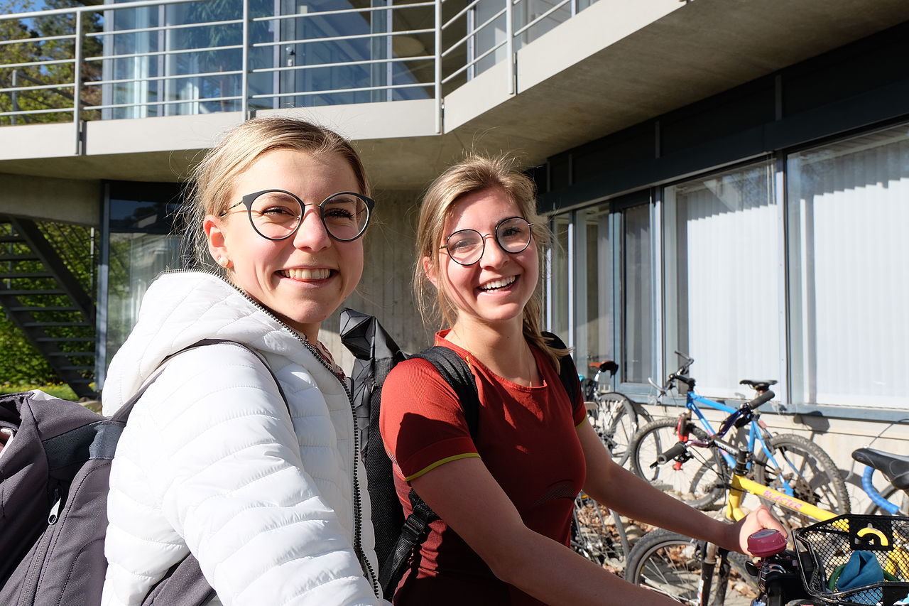 Sabrina Schmid und Laura Hertle