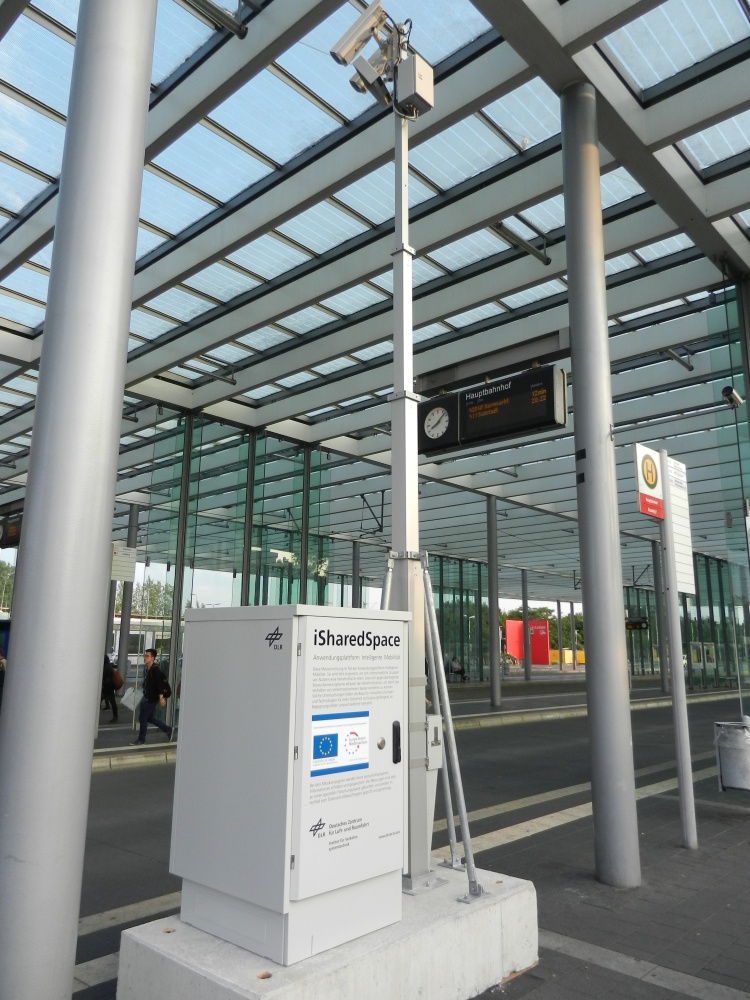 Stationäre Messanlage 2014 am Braunschweiger Hauptbahnhof