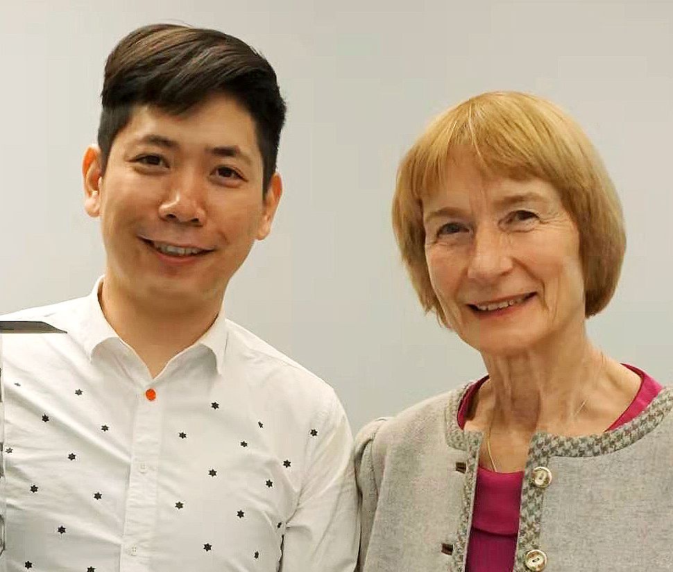 Dr. Kecheng Cao und Prof. Ute Kaiser