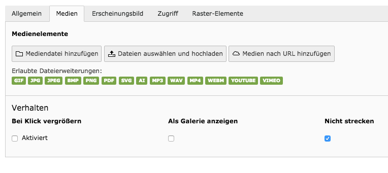 Warum werden manche Bilder vergrößert auf den Webseiten dargestellt?