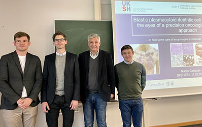 Hanno Witte, Niklas Gebauer, Reiner Siebert and Emil Chteinberg
