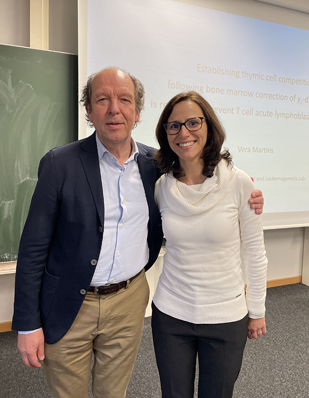 Klaus-Michael Debatin and Vera Martins