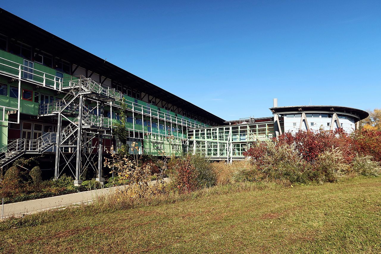 Gebäude der Universität Ulm West von Außen