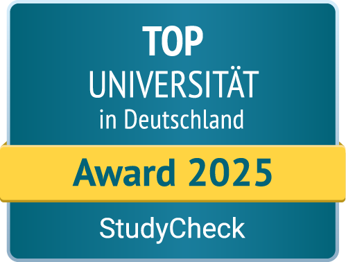 StudyCheck Award 2025 - Top Universität in Deutschland
