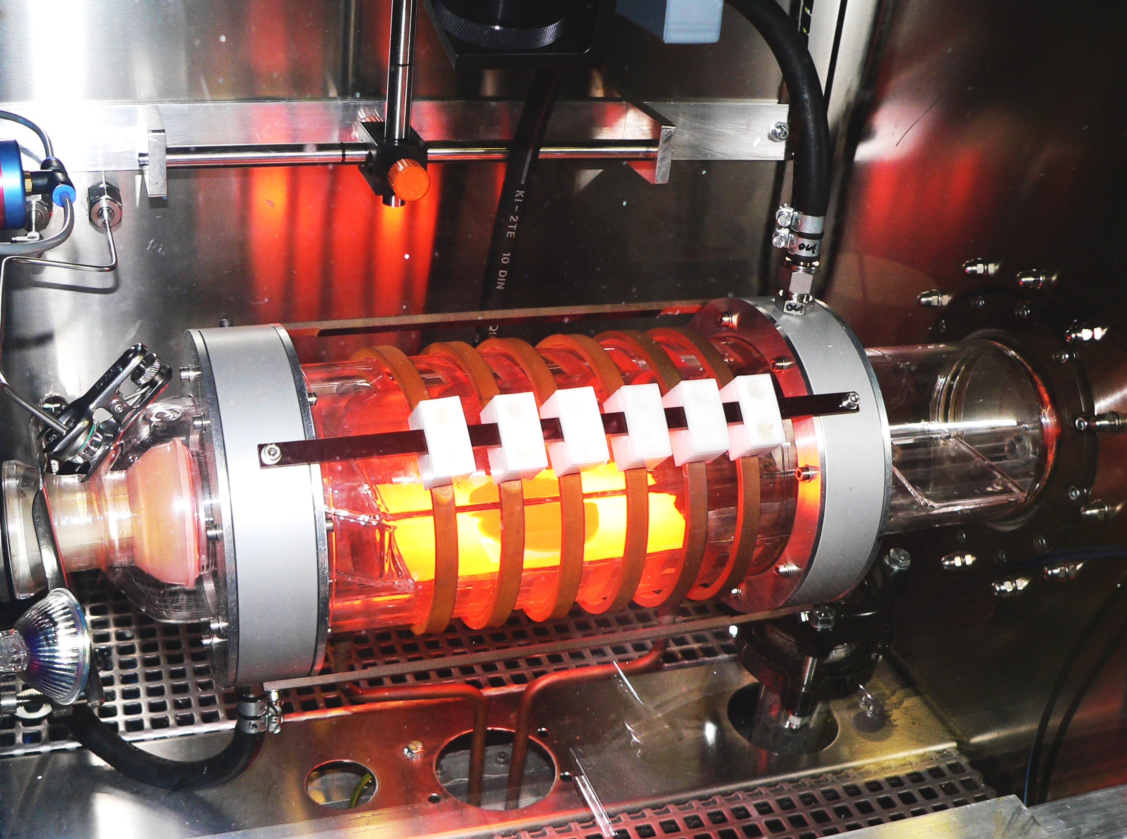 Epitaxie-Wachstumsrohr (Quarz-Glas), Einsatz in der Physik