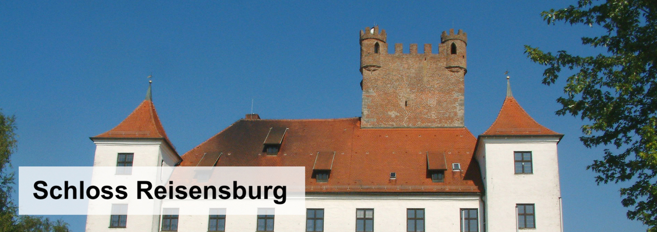 Sysmboldbild zu den Stellenangeboten im Schloss Reisenburg: Foto des Schlosses Reisensburg.