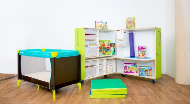 KidsBox aufgebaut